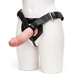 King Cock Strap-On Harness Kit with Ultra Realistic Dildo 9 Inch.