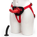 Lovehoney Advanced Unisex Strap-On Harness Kit with 7 Inch G-Spot Dildo.